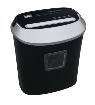10-Sheet Small-Size Paper/CD/Credit Card Shredder with 20.8L Wastebasket Capacity and Window Normal
